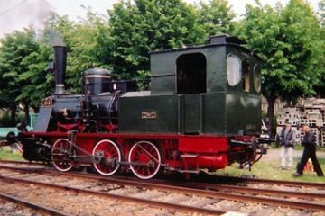 Antico Treno a Vapore - Locomotrice