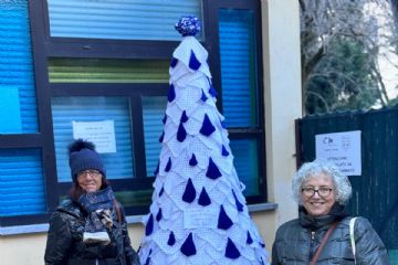 Albero di Natale all'uncinetto