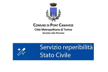 Reperibilità Ufficio Stato Civile - 26 e 27 dicembre 2025